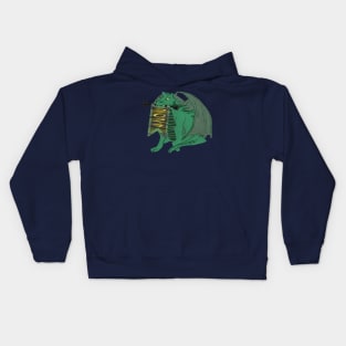 Limited time - 2024 Hand-drawn Wood Dragon 2 Kids Hoodie